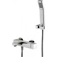 Paffoni - Externer Wannenmischer mit verchromter Gelenkhalterung Elle von PAFFONI