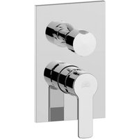 Chrom-Einbau-Duschmischer 2 Ausgänge – Paffoni Red von PAFFONI