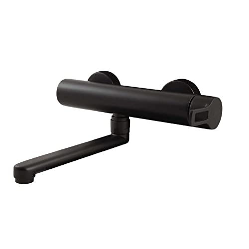 Ringo Wand Spüle Mixer Gerades Rohr Auslauf Matt Schwarz Ringo Wand Spüle Mixer Gerades Rohr Auslauf Matt Schwarz von PAFFONI