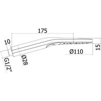 Sofia Dusche ZDOC122CR Verchromt - Messing - Paffoni Sofia Dusche ZDOC122CR Verchromt - Messing - Paffoni von PAFFONI
