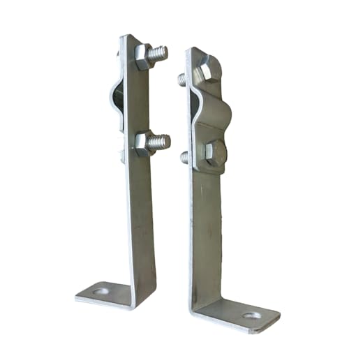 PAG Turbo GmbH® - Blitzschutz Blitzableiter L-Leitungshalter für Rundleitung 8-10mm aus Edelstahl Art. Nr. BS34 von PAG Turbo GmbH