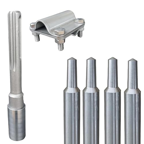 PAG Turbo GmbH® - Blitzschutz Blitzableiter Material Tiefenerder aus Edelstahl (4m Φ20mm 4VA Tiefenerder) von PAG Turbo GmbH
