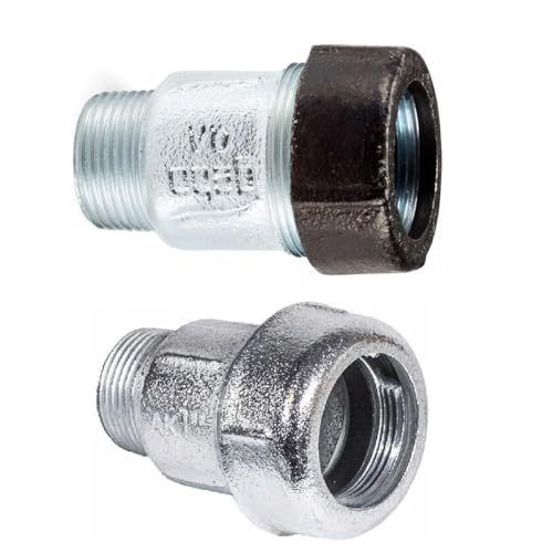 PAG Turbo GmbH® - Gebo/AGAflex Temperguss Klemmverbinder AG 1 1/4" x 42,0-42,9mm (AG 1 1/2" x 47,9-48,8mm) von PAG Turbo GmbH