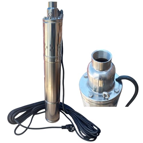 PAG Turbo GmbH® - 4" (102mm) Tiefbrunnenpumpe Brunnenpumpe Dipper 2400l/h - 550W - 7,5bar von PAG Turbo GmbH
