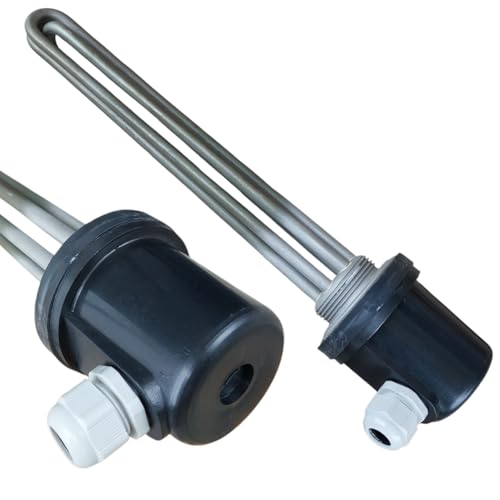 PAG Turbo GmbH - Edelstahl Heizstab Heizpatrone Heizelement f. Boiler Puffer 6kW - 6/4" - 230V von PAG Turbo GmbH