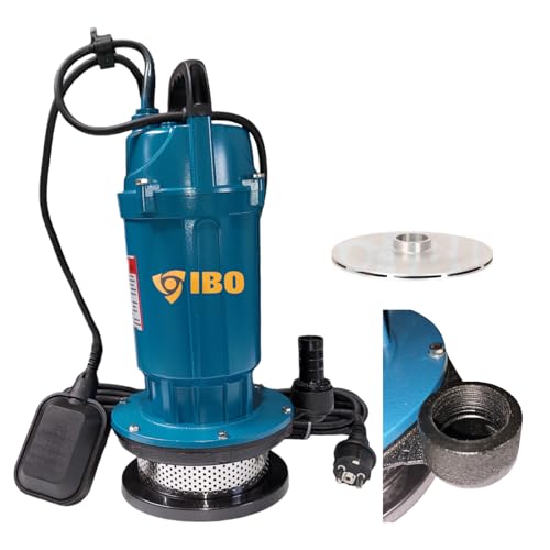 PAG Turbo GmbH - Hochdruck Tauchpumpe Wasserpumpe 3,5bar - 9000L/h - 0,75kW Zisternenpumpe WQX750 von PAG Turbo GmbH
