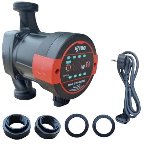 PAG Turbo GmbH® - Hochwertige Hocheffizienz Pumpe Heizungspumpe Zirkulationspumpe MAGI2 optional 1" Kugelventile (25-80/180) von PAG Turbo GmbH
