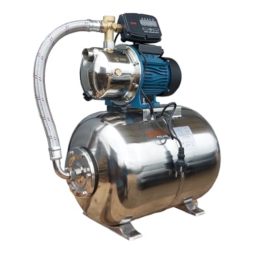 PAG Turbo GmbH - Hochwertiges Edelstahl Hauswasserwerk 50L - 3600L/h - 5bar + Trockenlaufschutz IBOPRESS SX von PAG Turbo GmbH