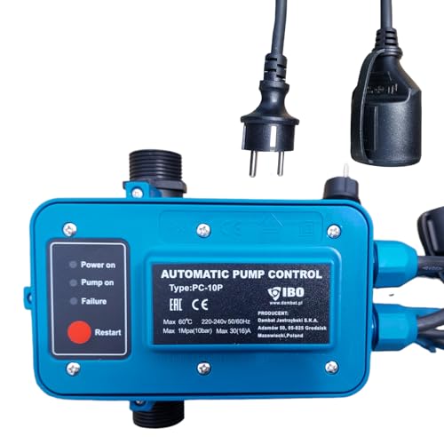 PAG Turbo GmbH® - Pumpensteuerung PC-10P Gartenpumpe/Tiefbrunnenpumpe/Pumpe 1" bis 2,2kW -16A von PAG Turbo GmbH