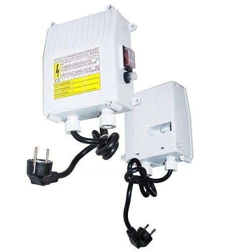 PAG Turbo GmbH - Schaltbox Control Box für Tiefbrunnenpumpe mit Motorschutz Schalter (45µF - 12A) von PAG Turbo GmbH