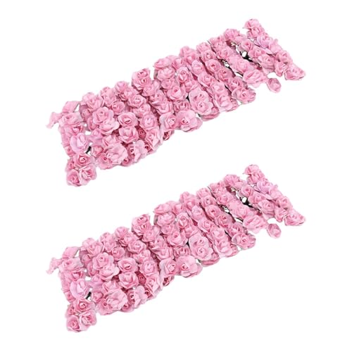 PAGJHRFJG 288Pcs Mini Petite Paper Künstliche Rosenknospen Blu Männer DIY Hochzeitsdekor Haus, Hellrosa PAGJHRFJG 288Pcs Mini Petite Paper Künstliche Rosenknospen Blu Männer DIY Hochzeitsdekor Haus, Hellrosa von PAGJHRFJG