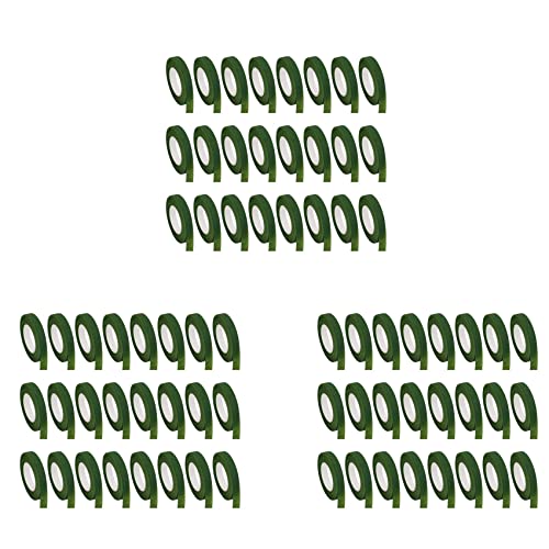 PAGJHRFJG 72 Rollen Blumenband Florist Paper Stem Wickelband für Bouquet Stem Wrapping Blumenarrangement (1/2 x 30 Yards) von PAGJHRFJG