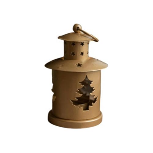 PAGJHRFJG Weihnachtskerzenständer im Vintage-Stil, Eisenkunst, Hütte, Weihnachtsstil, Dekoratives Zubehör A PAGJHRFJG Weihnachtskerzenständer im Vintage-Stil, Eisenkunst, Hütte, Weihnachtsstil, Dekoratives Zubehör A von PAGJHRFJG