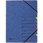PAGNA Easy Ordnungsmappe 24061-02 DIN A4 Karton Gummiband 24 (B) x 0,4 (T) x 32 (H) cm Blau von PAGNA