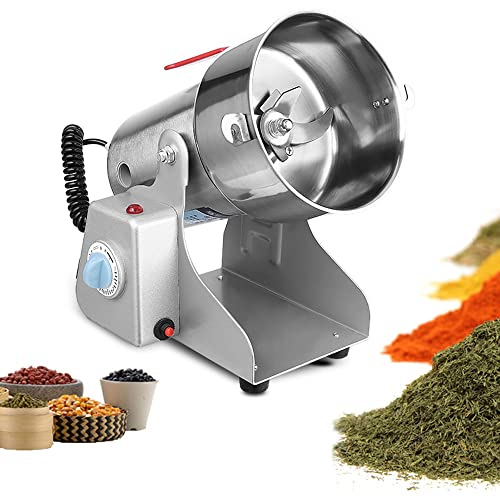 700 G Elektretreide Mühle Kräuterschleife Edelstahl Müsli Pulverizer -Maschine Hohe Geschwindigkeit Feine Pulvermaschine Zum Schleifen Getreide Gewürze Würzen Kaffee Samen Nuss 2800W 700 G Elektretreide Mühle Kräuterschleife Edelstahl Müsli Pulverizer -Maschine Hohe Geschwindigkeit Feine Pulvermaschine Zum Schleifen Getreide Gewürze Würzen Kaffee Samen Nuss 2800W von PAHION