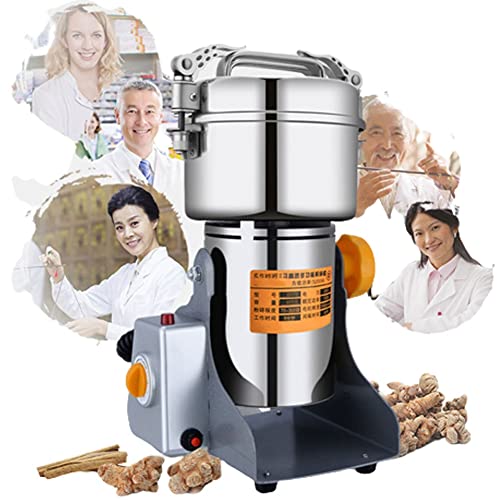 800 G Elektretreide Mühle Hohe Geschwindigkeit Kräuterschleife Schwungstyp Müslischpulverizer Edelstahl Mühlenpulvermaschine Zum Mahlen Von Müsli Kaffee Kräuter Bohnen Gewürze Nüsse 800 G Elektretreide Mühle Hohe Geschwindigkeit Kräuterschleife Schwungstyp Müslischpulverizer Edelstahl Mühlenpulvermaschine Zum Mahlen Von Müsli Kaffee Kräuter Bohnen Gewürze Nüsse von PAHION