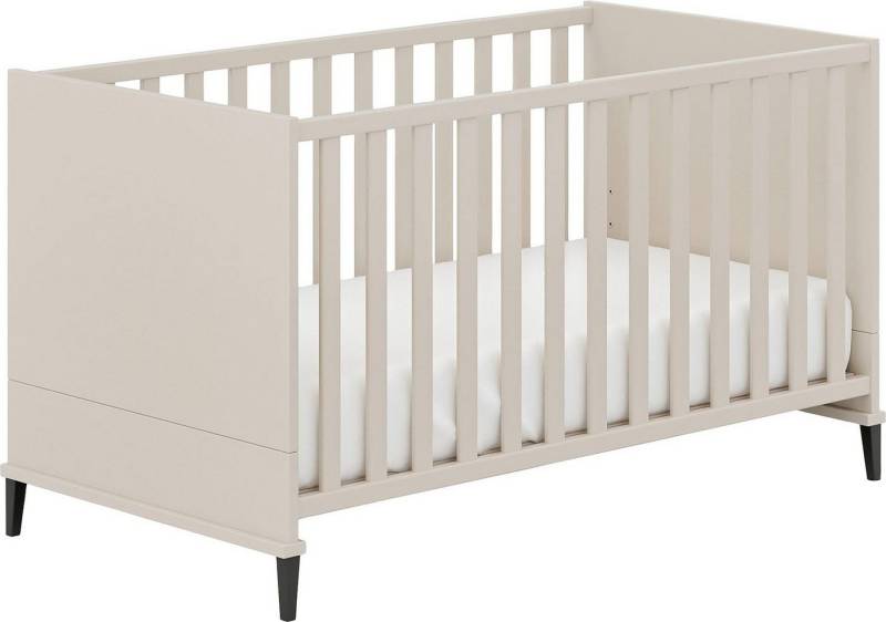 Transland Babybett ARI, 4-fach höhenverstellbar, umbaubar zum Juniorbett oder Kindersofa von Transland