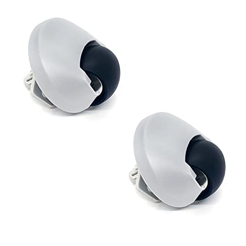 PAIHUIART Zubehör Original Lenkrad Kompatibel mit Roborock S5 MAX S55 Max S6 S6 Pure S6 MAXV S7 S70 S75 E4 Staubsauger Vorderrad Zubehör (Color : Set2) von PAIHUIART