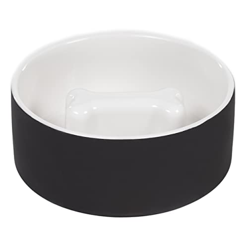 PAIKKA Slow Feed Bowl Black M von PAIKKA