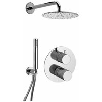 Brausegarnitur komplett mit eingebauten zwei Auslässen Paini Cox grip 7GCR433D von PAINI FRANCE