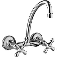 Paini France - Wandmontierter Spültischmischer mit verstellbarem Auslauf Paini Liberty 17CR503 Chrom Paini France - Wandmontierter Spültischmischer mit verstellbarem Auslauf Paini Liberty 17CR503 Chrom von PAINI FRANCE