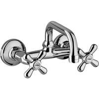 Wandmontierter Küchenspülenmischer mit U-Auslauf Paini Liberty 17CR502 Chrom Wandmontierter Küchenspülenmischer mit U-Auslauf Paini Liberty 17CR502 Chrom von PAINI FRANCE