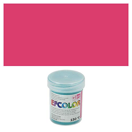 NEU Efcolor, Farbschmelzpulver, 25 ml, opak, Farbe: Altrosa von PAINT IT EASY