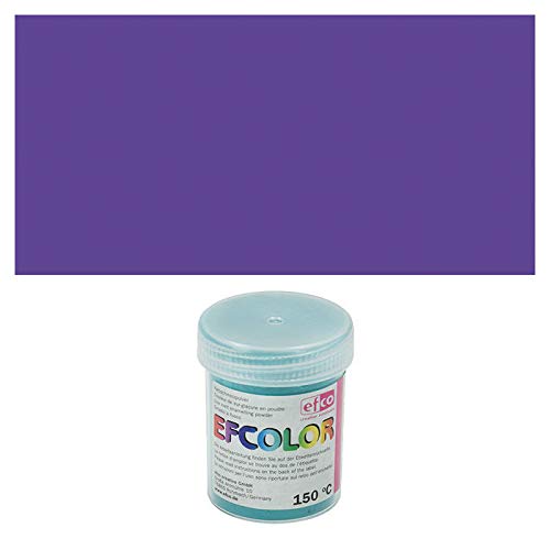 NEU Efcolor, Farbschmelzpulver, 25 ml, opak, Farbe: Lila von PAINT IT EASY