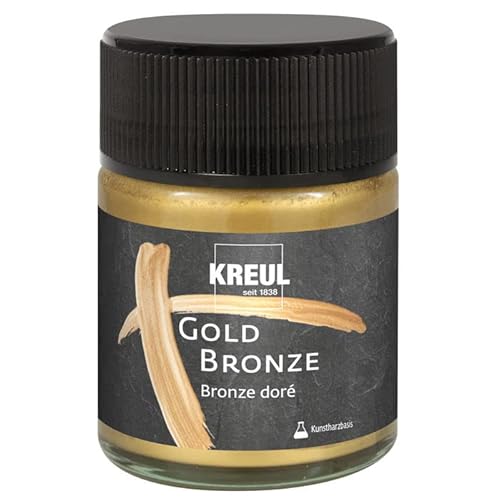 NEU Gold Bronze/Hochglänzende Flüssigbronze, 50ml von PAINT IT EASY