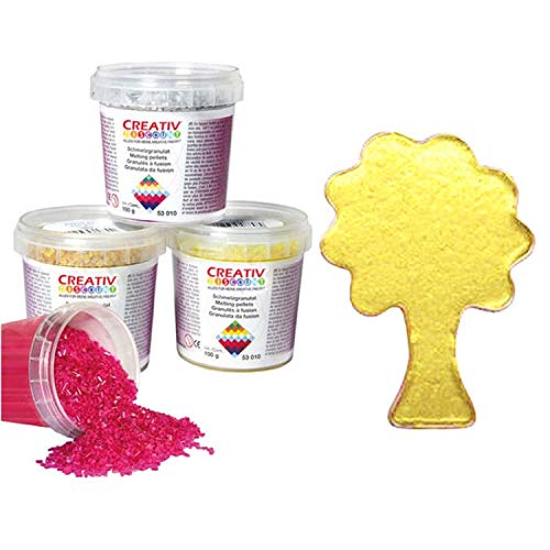 NEU Schmelzgranulat zitronengelb 100 g PREISHIT NEU Schmelzgranulat zitronengelb 100 g PREISHIT von PAINT IT EASY