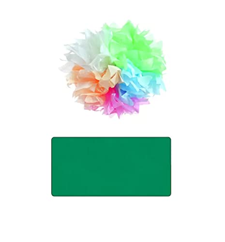 Seidenpapier, 26 Bogen, 50x70 cm, Dunkelgrün Seidenpapier, 26 Bogen, 50x70 cm, Dunkelgrün von PAINT IT EASY