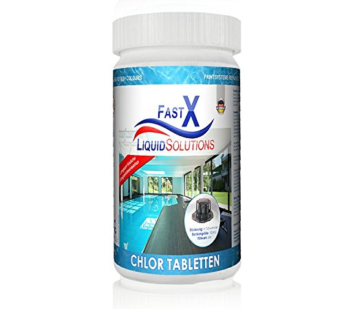 Fast X Chlortabletten mit Multifunktion 5 x 200gr. von PAINTSYSTEMS REFINISH COLOURS