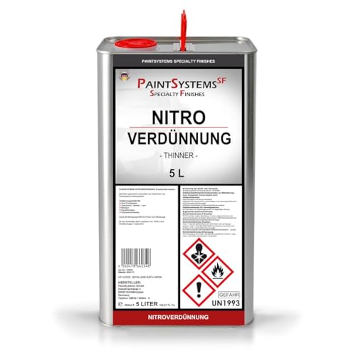 Nitroverdünnung Universalverdünnung Nitro Verdünnung 5L von PAINTSYSTEMS REFINISH COLOURS