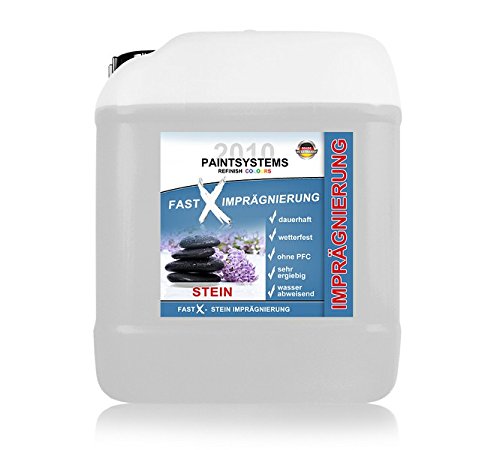 PAINTSYSTEMS REFINISH COLOURS Fast X Stein Imprägnierung, Imprägniermittel 5,0 Liter von PAINTSYSTEMS REFINISH COLOURS