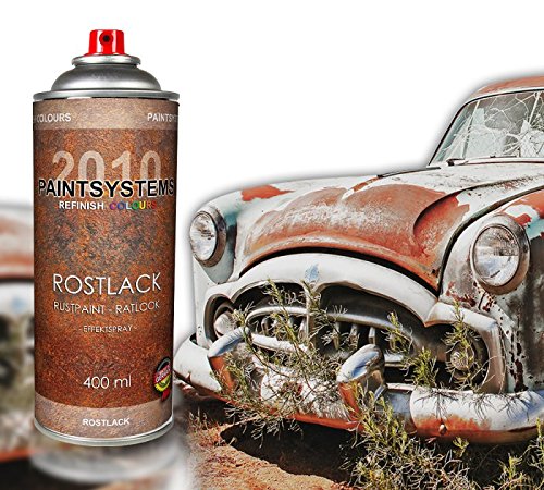 Rosteffektspray rostbraun 400ml Spraydose von PAINTSYSTEMS REFINISH COLOURS