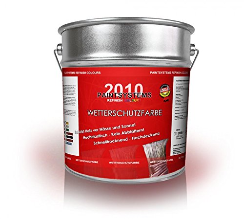 PAINTSYSTEMS REFINISH COLOURS Wetterschutzfarbe 4 Liter Schwedenrot NEUWARE von PAINTSYSTEMS REFINISH COLOURS