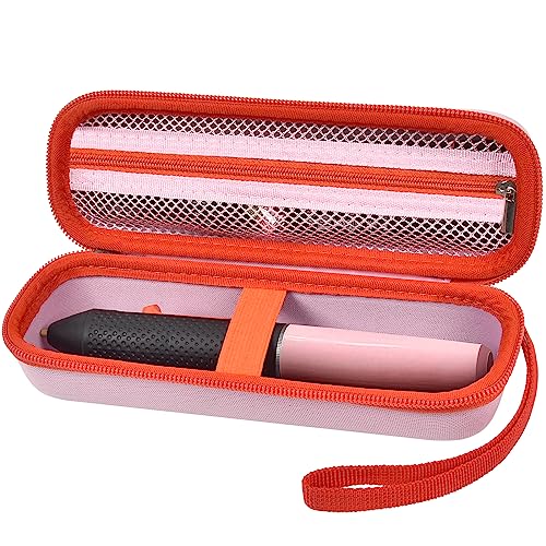 Tasche für Bosch Akku Heißklebestift Gluey, Heiskleber Stifte Glue Pen Lagerung Organizer Halter Bag für AA Akku, USB Ladegerät und Kabel, Mini Glue Sticks, Rosa-Nur Box Tasche für Bosch Akku Heißklebestift Gluey, Heiskleber Stifte Glue Pen Lagerung Organizer Halter Bag für AA Akku, USB Ladegerät und Kabel, Mini Glue Sticks, Rosa-Nur Box von PAIYULE