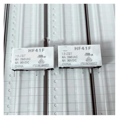 10PCS Relay HF41F 12-ZST 5-pin HF41F-12-ZST 12VDC 6A PAJPXPCD 10PCS Relay HF41F 12-ZST 5-pin HF41F-12-ZST 12VDC 6A PAJPXPCD von PAJPXPCD