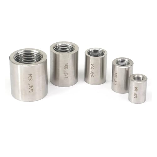 1pc 1/2" BSP Female 304 Stainless Steel Pipe Fittings Coupler Connectors Adapters PAJPXPCD von PAJPXPCD