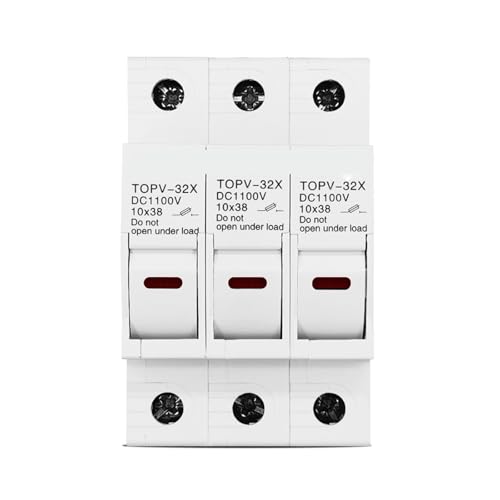 1pc 3P WITH LED 1100V DC Fuse Holder 10 * 38mm High Voltage PV TOPV-32X PAJPXPCD 1pc 3P WITH LED 1100V DC Fuse Holder 10 * 38mm High Voltage PV TOPV-32X PAJPXPCD von PAJPXPCD