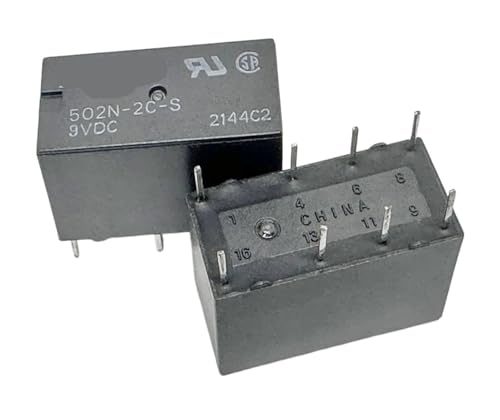 1pc 502N-2C-W-S 9VDC (4078-9V) Relay 8 pins PAJPXPCD von PAJPXPCD