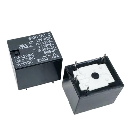 1pc 833H-1A-F-C 12VDC (T73-1A-10A) Relay 4 pins PAJPXPCD von PAJPXPCD