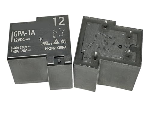 1pc GPA-1A 12VDC (T90-1A-4P-12V/24V-40A) Relay 4 pins PAJPXPCD von PAJPXPCD