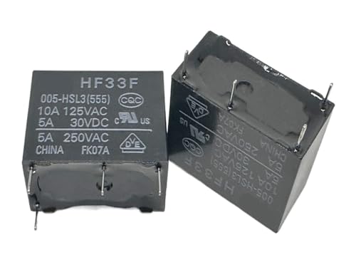 1pc HF33F 005-HSL3(555) (33FA-5V/12V/24V-5A) Relay 4pins PAJPXPCD von PAJPXPCD