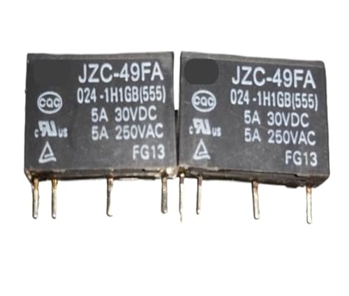 1pc JZC-49FA 024-1H1GB(555) (PCN-12V/24V5A) Relay 4pins PAJPXPCD von PAJPXPCD