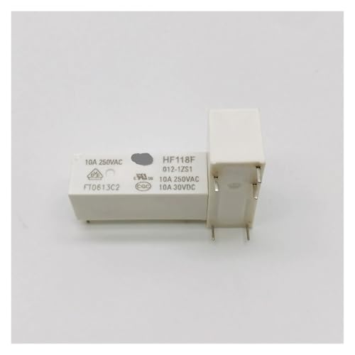 1pc Relay JQX-118F-012-1ZS1 (555) 5-pin 10A250VAC HF118F PAJPXPCD von PAJPXPCD