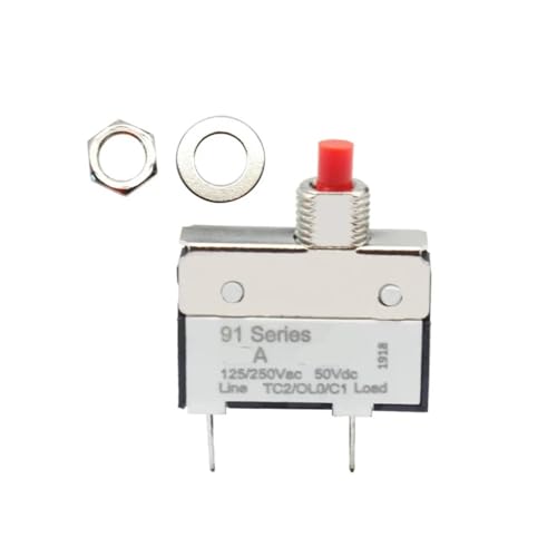 PAJPXPCD 1pc 91 Series 10A Circuit Breaker Miniature Overload Protector Electrical Automatic PAJPXPCD 1pc 91 Series 10A Circuit Breaker Miniature Overload Protector Electrical Automatic von PAJPXPCD