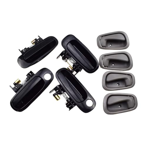 PAKAGVTTB Autotürgriffe Für Chevrolet Für Prizm 1998 1999 2000 2001 2002 Außen-/Innentürgriffe Vorne/Hinten Links/Rechts(A SET Tan Beige) von PAKAGVTTB