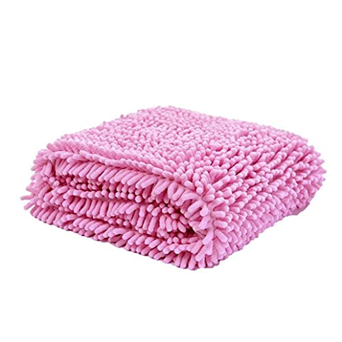 Towels for Pets Quick Drying Pet Bath Towels Microfiber Pet Towels|Absorbent Towels for Dogs|Quick Drying Towel for Dog and Cat Great for Small Medium Animals(60 * 85cm Pink) von PAKEY