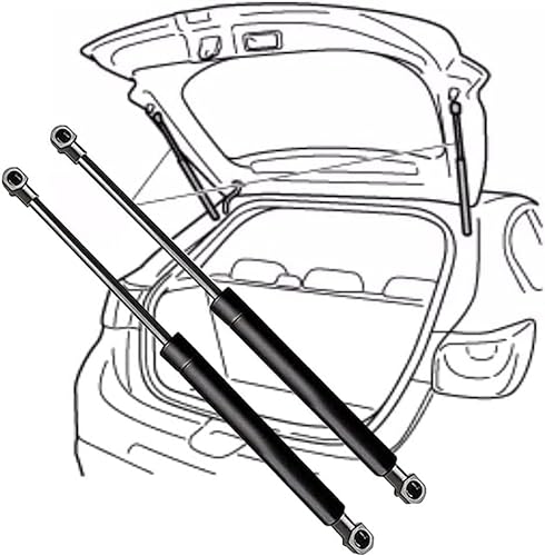 2 stück Auto Kofferraum Gasfeder für Skoda Superb II Hatchback (3T4) 2008-2015(OEM:3T5827552)-40.3cm,asfeder Gasdruckdämpfer Gasdruckfeder Dämpfer. von PAKJEL